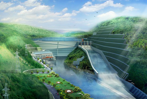 六盘水老挝南塔河1号水电站项目